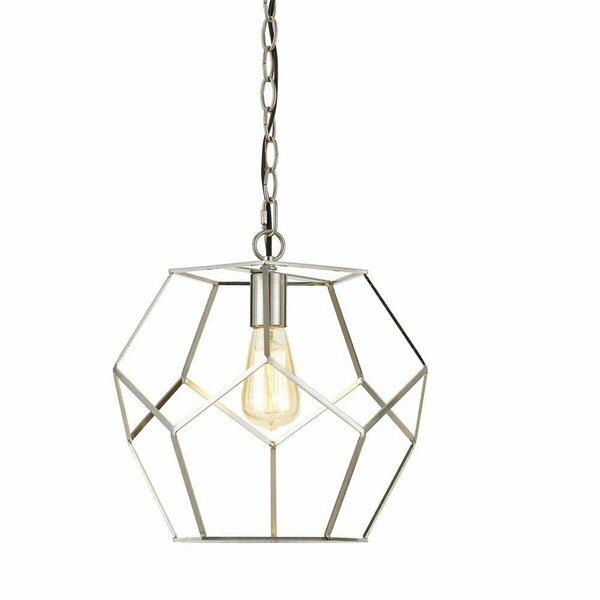 Lightitup Bellini One-Light Pendant Brushed Nickel LI2752306